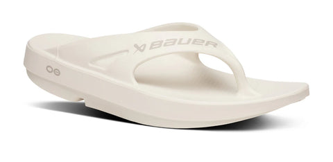 BAUER/OOFOS Men's OOriginal Sport Sandal – Chalk